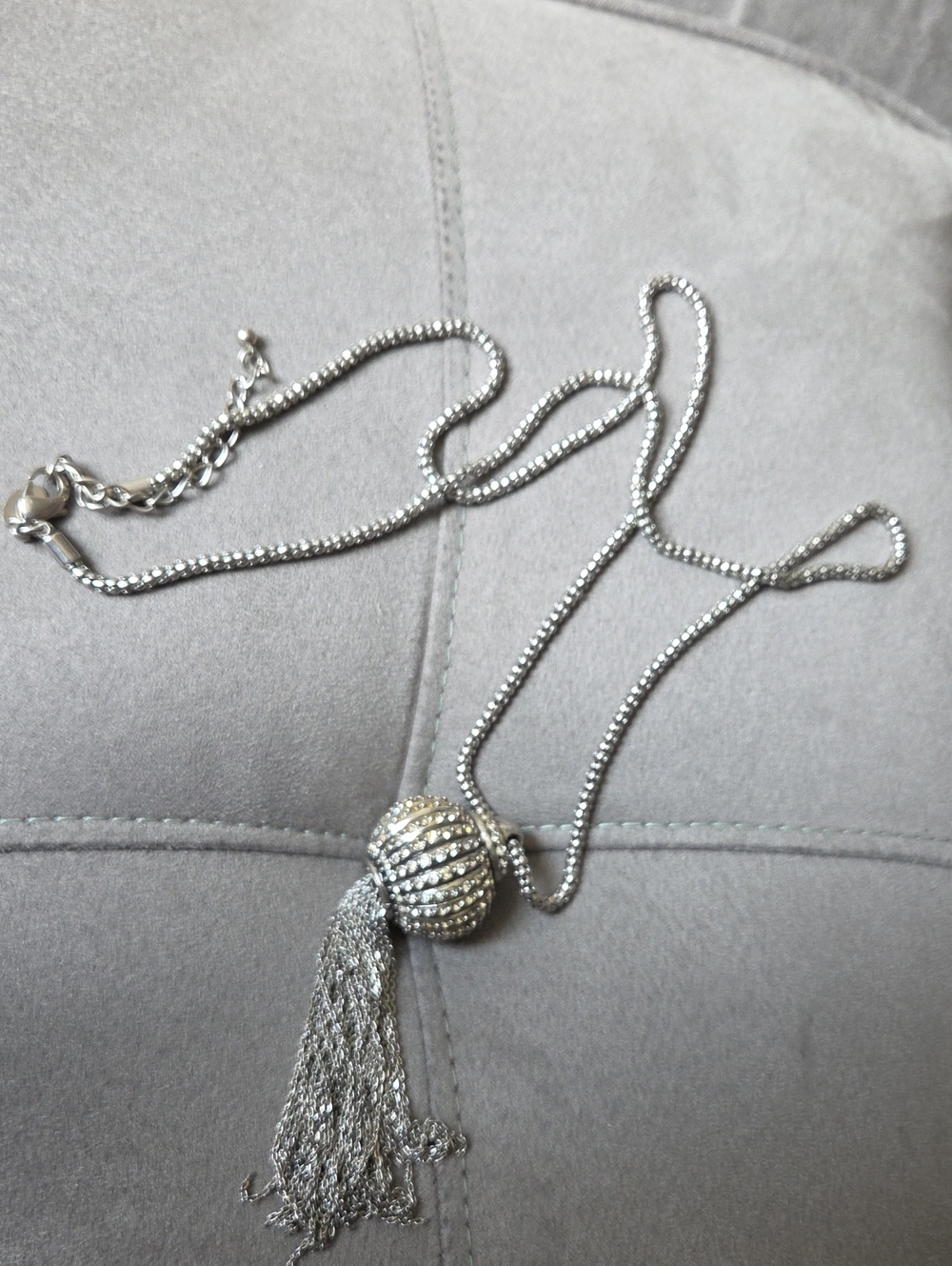 Lia Sophia Morocco Tassel Necklace. NWOT.